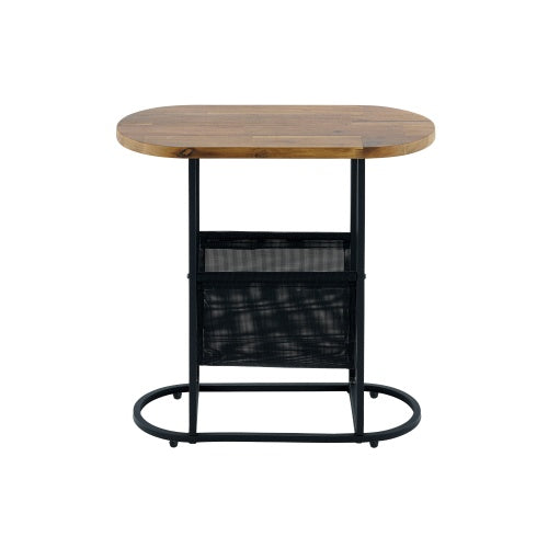 Viva Smart Living Collection: Acacia Oval Side Table