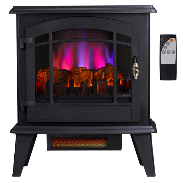 Zokop 20-Inch Electric Fireplace Heater - Elegant & Efficient Home Heating Solution