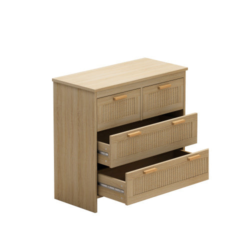 The Viva 4-Drawer Rattan Cabinet – Storage With Soul and Structure