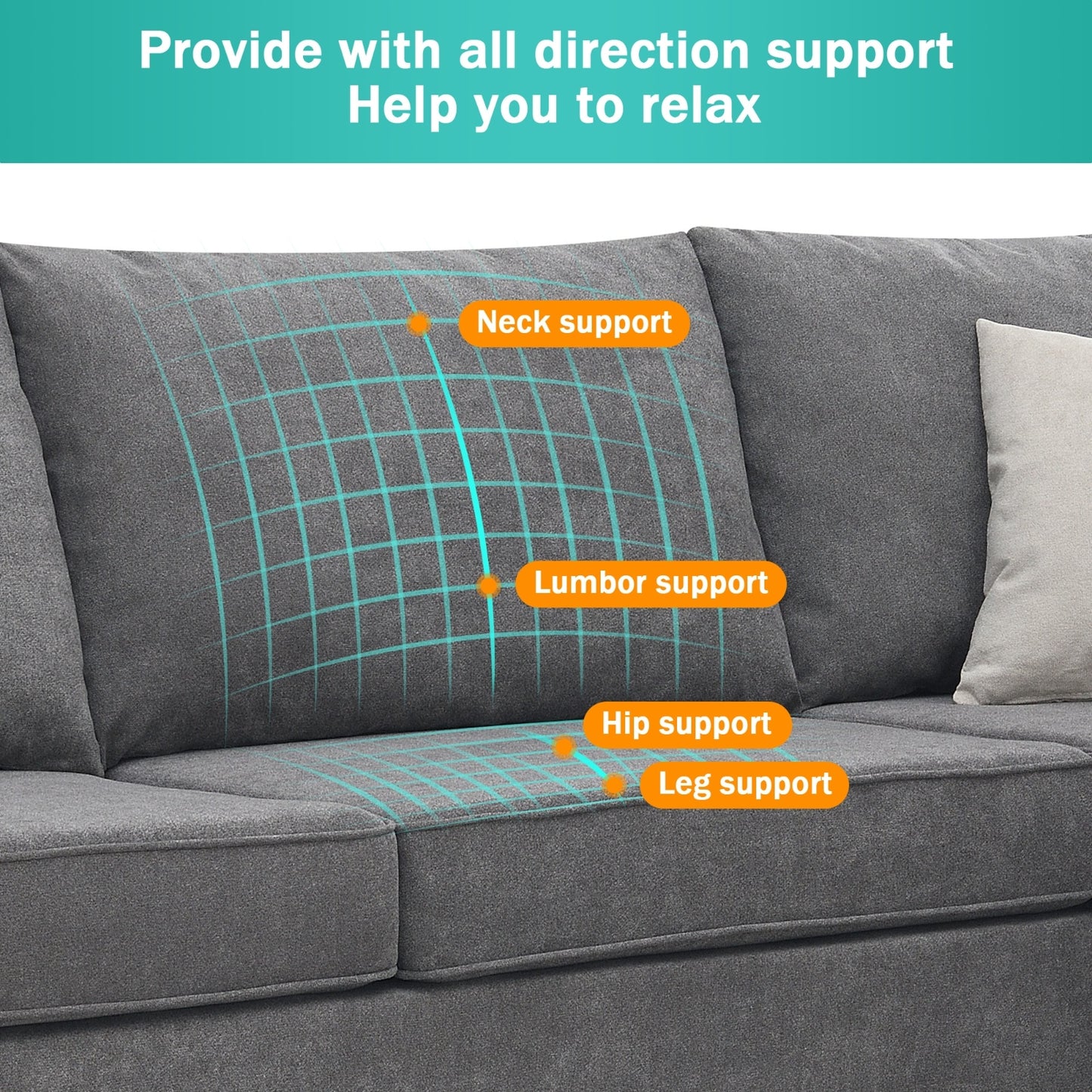Viva Avalon L-Shape Sectional Sofa