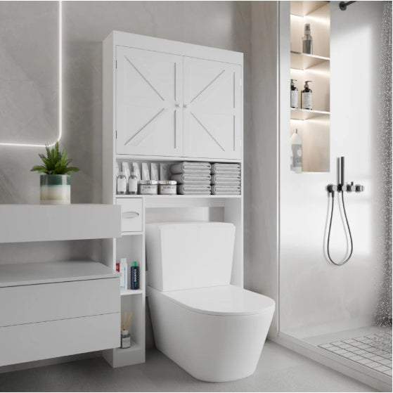 Viva Elite Farmhouse Bathroom Cabinet – The Future of Space-Saving Elegance