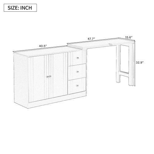 Viva Metro Slide Dining Table