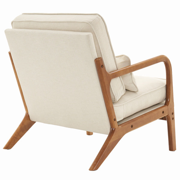 Viva Modern Living Collection: Oslo Oak Lounge Chair