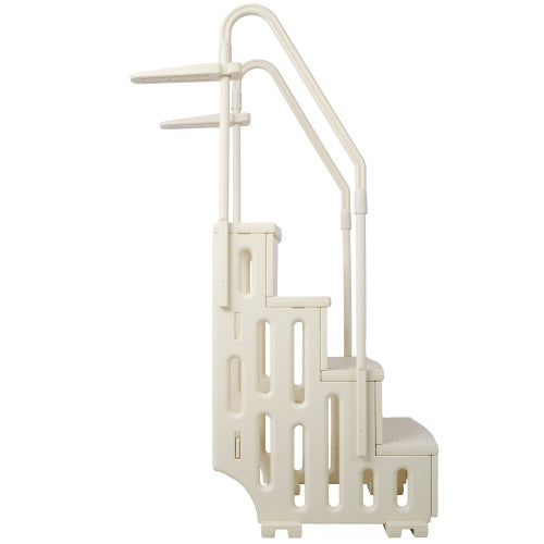 Pool Ladder Heavy-Duty 4 Safety Step For Above Ground Pools Stair Entry System With Handrails 400lbs