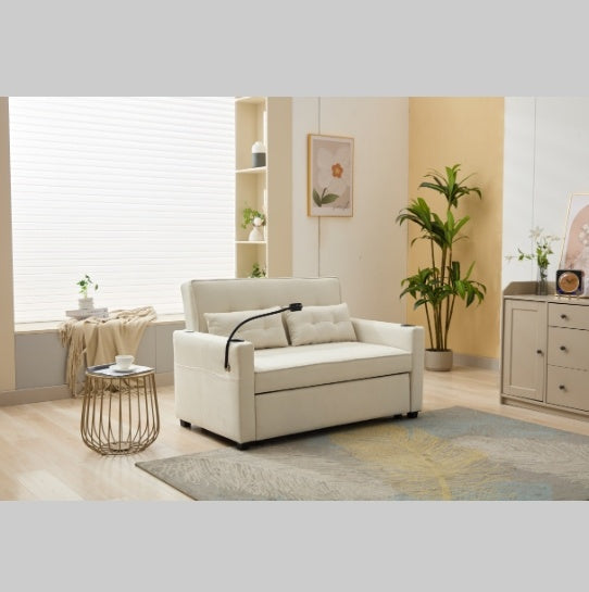 Viva Solstice 3-in-1 Convertible Futon Chair Bed with USB Ports
