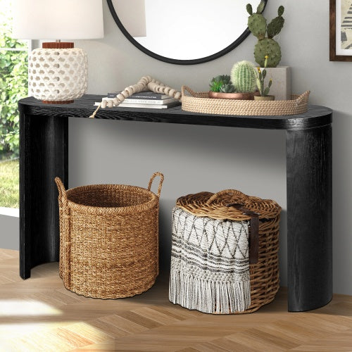 Viva Signature Hallway Series: The 60-Inch Curved-Leg Entryway Table