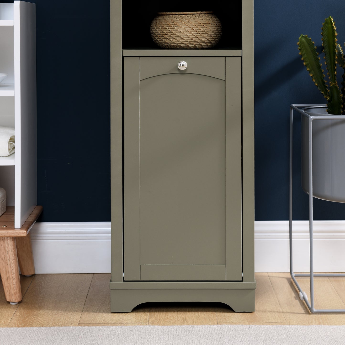 Viva Smart Living Collection: High Slim Storage Cabinet