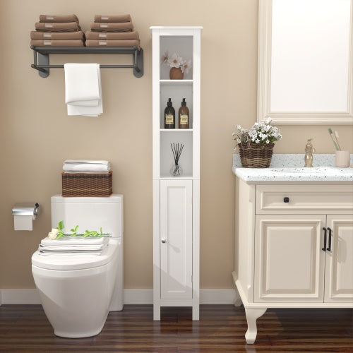 Viva Smart 66.9″ Tall Bathroom Storage Cabinet