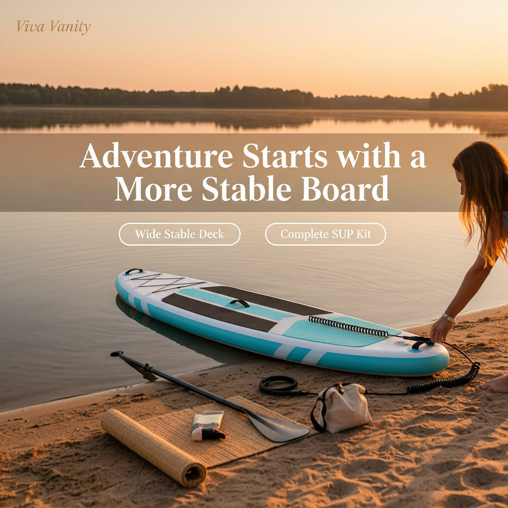 Inflatable stand up paddle board for a first-session setup and safety guide