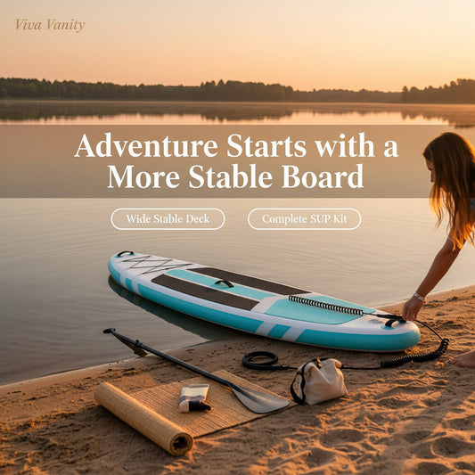 Inflatable stand up paddle board for a first-session setup and safety guide