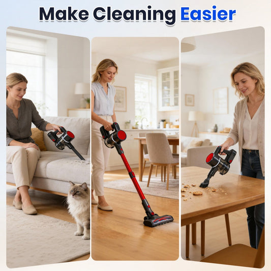 Cordless stick vacuum with LED flex head for a practical buying guide