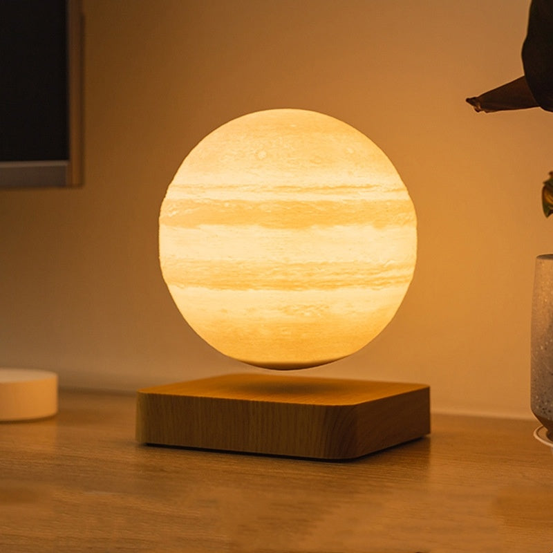 Magnetic levitation celestial sphere table lamp