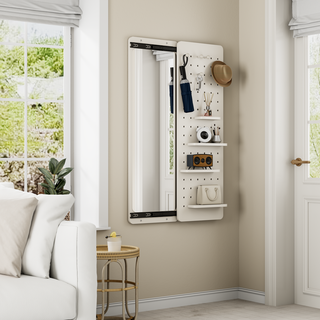 Viva Elite Full Length Wall Mirror vs Floor Mirror - Comparison Guide - Lifestyle View