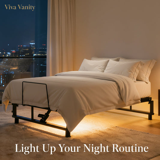 Viva Elite Adjustable Bed Base Frame - Multiple Positions Zero Gravity Anti-Snore Infographic