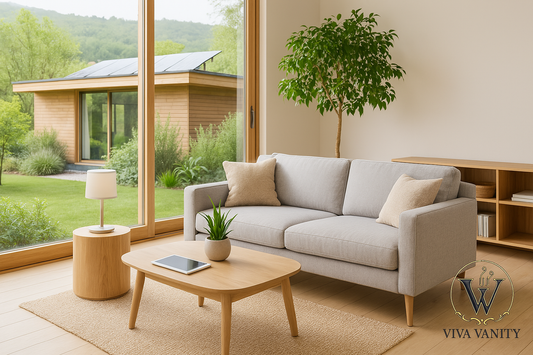 Modern furniture in an eco-conscious home planning guide