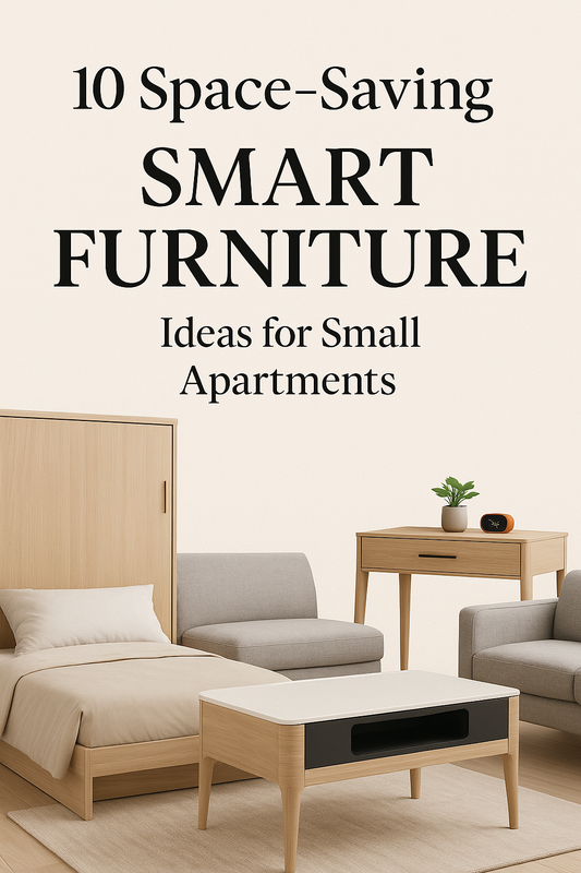 Compact studio apartment for twin Murphy bed measurement and layout planning