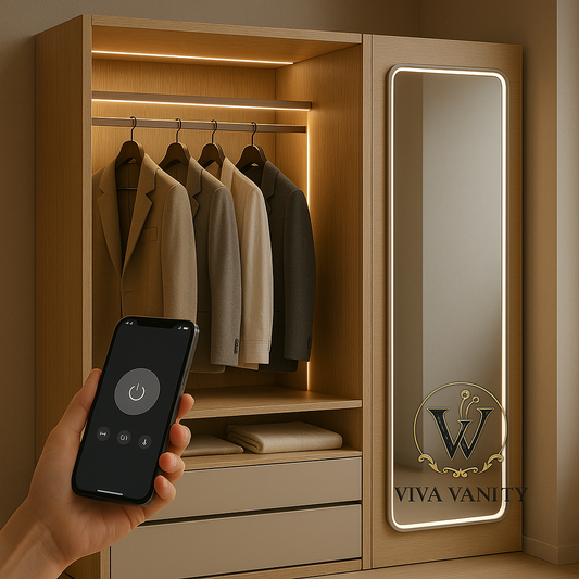 Smart Closet Systems You Can Control from Your Phone