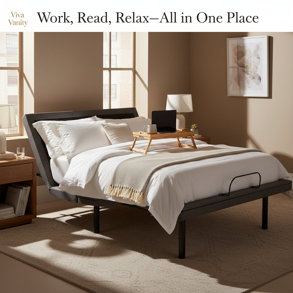 Adjustable bed base in a bedroom for a guide to evaluating reviews and ratings