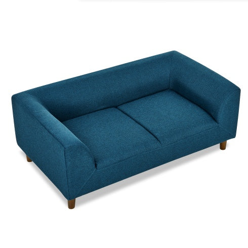 Dog sofa illustrating access and placement considerations for an older dog