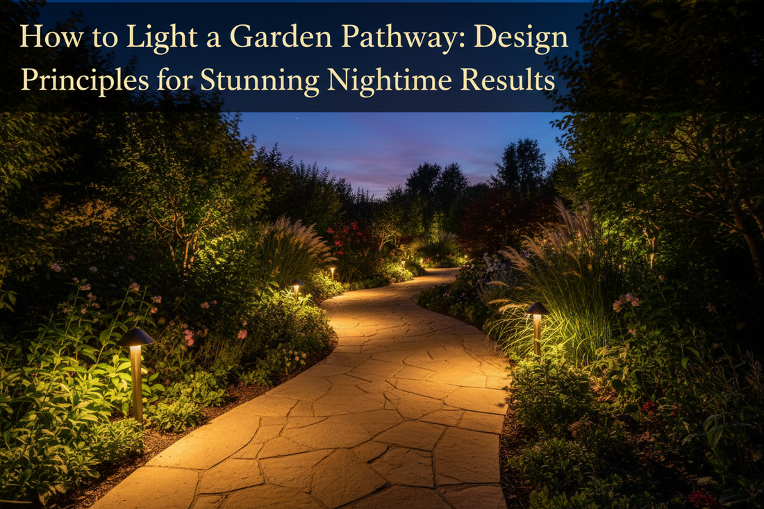 How to Light a Garden Pathway: Design Principles for Stunning Nighttime Results