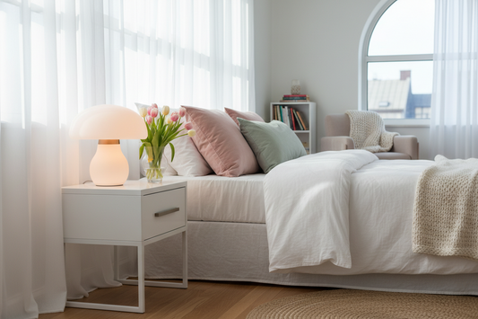 Spring Bedroom Refresh with a Mushroom Lamp: Easy Ideas for 2026