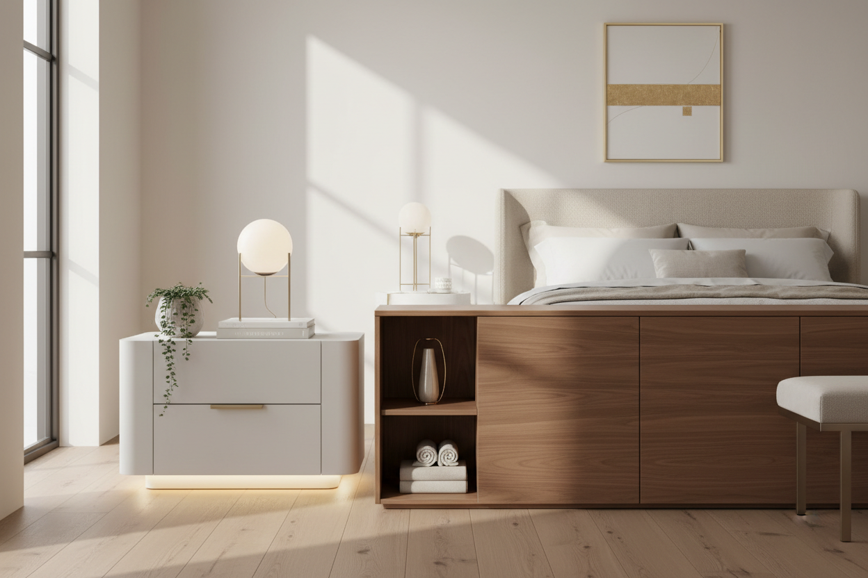 Nightstands & Bedside Storage