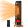 23inch Space Heaters For Indoor Use, Portable Heater With 7 Light Colors