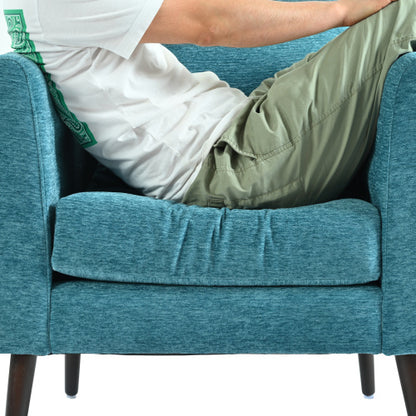 Teal Tufted Accent Chair | Viva Elysia