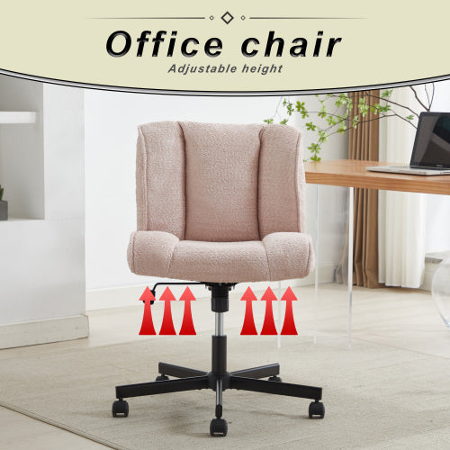 Pink Adjustable Swivel Desk & Vanity Chair | Viva Élan