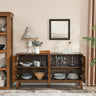 Viva Storage Series: 60.5” Mid-Century Modern Buffet Sideboard