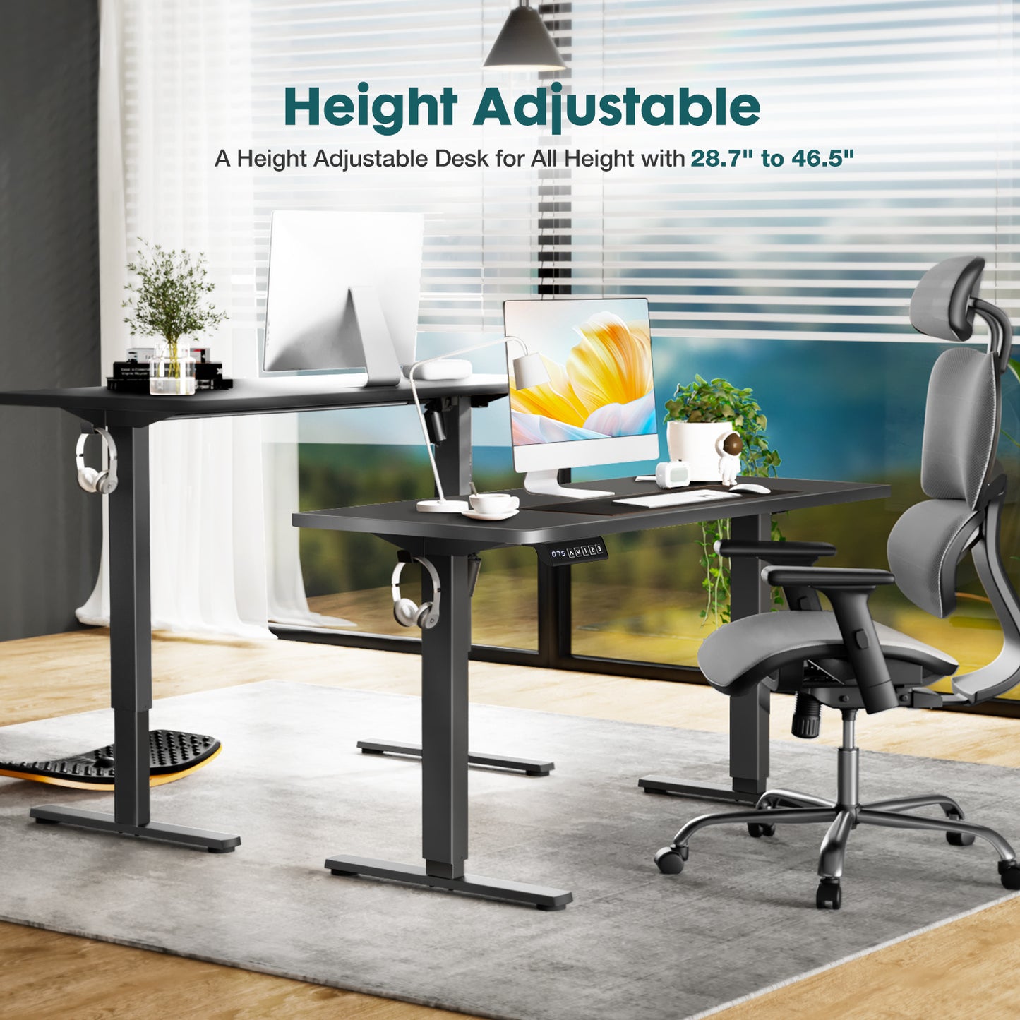 Viva Elevate Collection: Aurora Electric Sit-Stand Desk
