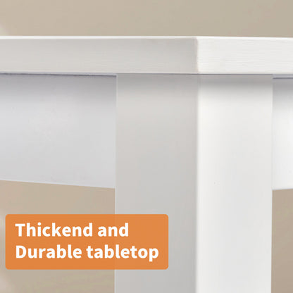 White 43.3-Inch Computer Desk | Viva