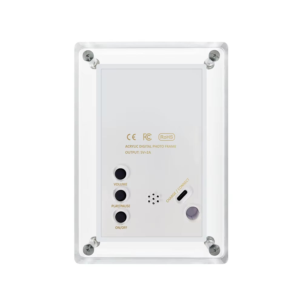 Viva Lumière Crystal Digital Photo Frame