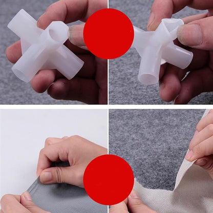 Viva Entryway Collection: 6-Tier Double-Row Shoe Cabinet