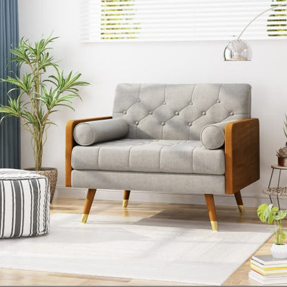 Beige Club Chair | Viva Arc