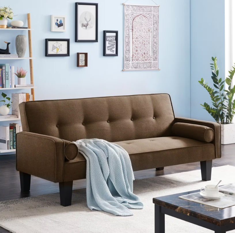 Viva Aurelius Tufted Fabric Love Seat