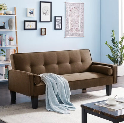Viva Aurelius Tufted Fabric Love Seat