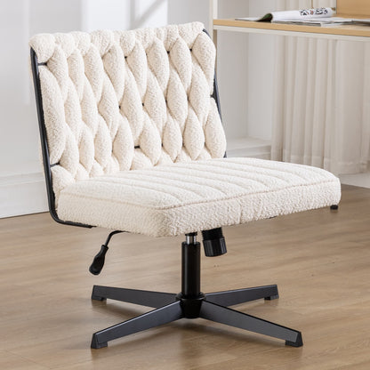 Armless No-Wheel Office Chair – 3 Colors | Viva Épure