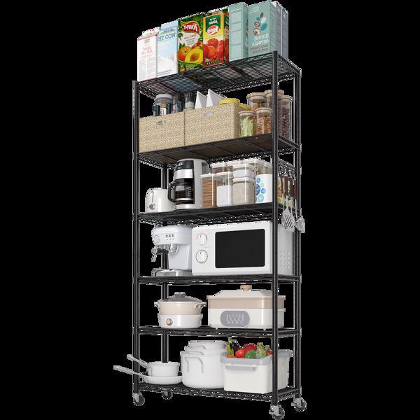 Viva Smart Living Collection: Six‑Layer Segmented Display Rack