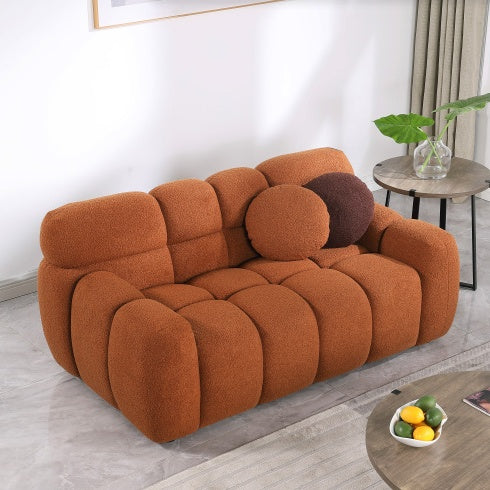 Viva Smart Living Collection: Bouclé Marshmallow 2-Seater Sofa