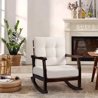 Cedar Cloud Rocking Chair with Detachable Cushion | Viva
