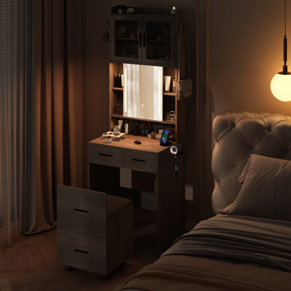 Viva Elite Refined Bedroom Vanity Collection - The Future of Timeless Sophistication