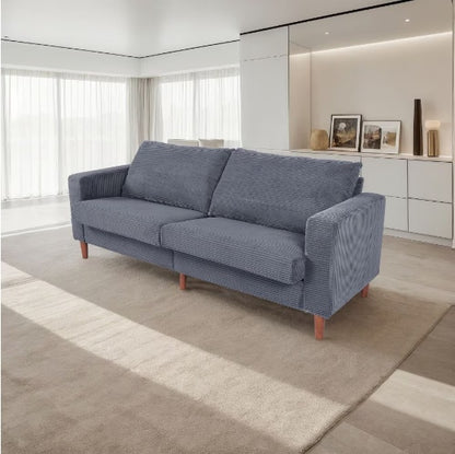 Viva Solène Grey Linen Sofa
