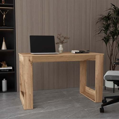 Viva Atelier Lacey Smokey Oak Rectangle Computer Desk