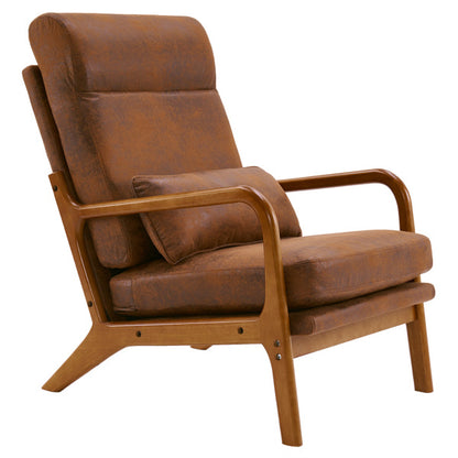 Viva Solano Oak-Armrest Lounge Chair