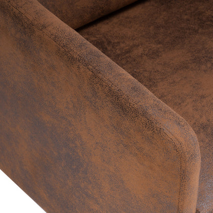 Monaco Orange Upholstered Armchair | Viva