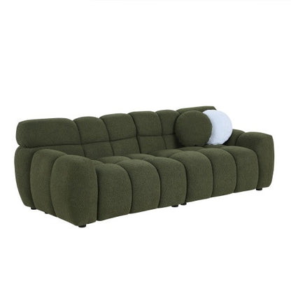 Viva Smart Living Collection: Bouclé Marshmallow 3‑Seater Sofa