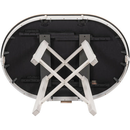 Viva Ellipse Plus Collection: Viva Ellipse Plus Expandable Round Dining Table