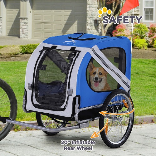 Viva PetVoyage Collection: Tri-Entry Luxe Dog Bike Trailer
