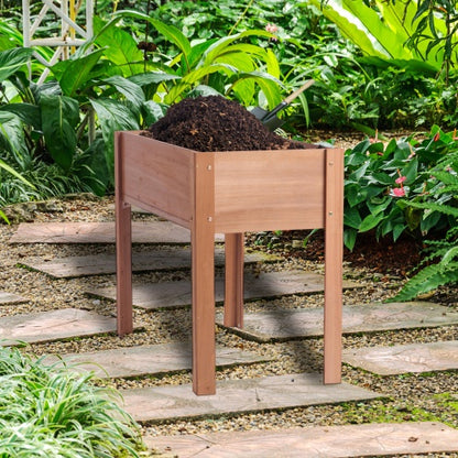 Coffee Elevated Garden Bed | Viva